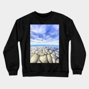 Curvature of Cracked Clay Crewneck Sweatshirt